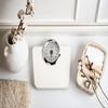ADLER AD 8180 Mechanical Personal Scales - Body Weight - Analogue Fitness Scales - 136 kg Capacity - Diameter 15 cm Dial - Non-Slip Surface - Easy to Read - Calibrated with Button, White view 4
