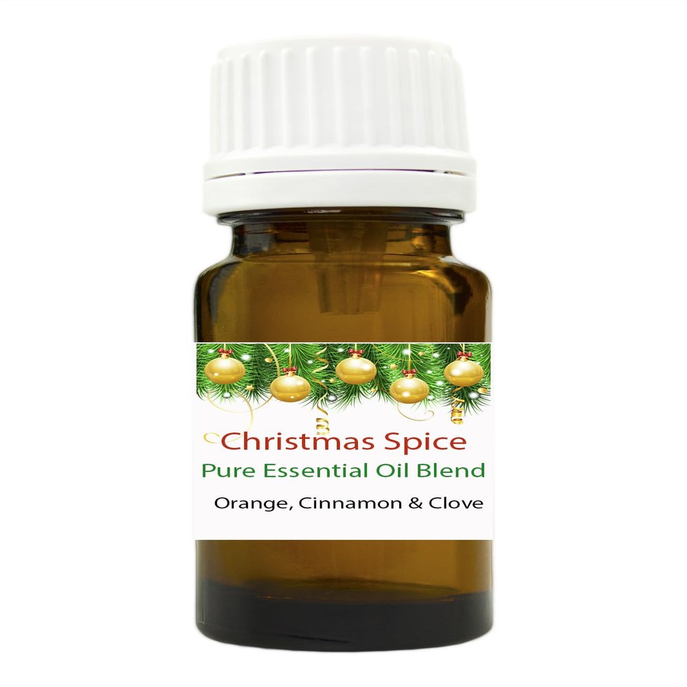 10ml Christmas Spice Pure Essential Oil Blend - Orange, Cinnamon & Clove