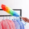 Syfunlv 2 PCS Feather Duster,Rainbow Static Duster,Flexible Microfiber Dust Cleaning,Electrostatic Dust Remover for Home,Ideal for cleaning cobwebs,shelves and hard to reach places. view 4