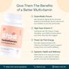 Bettervits Kids Multivitamin Gummies | Childrens Multivitamins with Vitamins A, C, D, E, K, B-Complex | Chewable Vitamins for Kids 1016 Years | for Immune Support & Daily Nutrition | 60 Count view 2