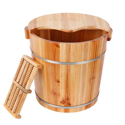 ADITAM Foot Bowl Soak Promote Metabolism,Massage Roller Cheap Foot Spa Sturdy,Professional Foot Bath Basin Toe Nails and Ankles Double the comfort