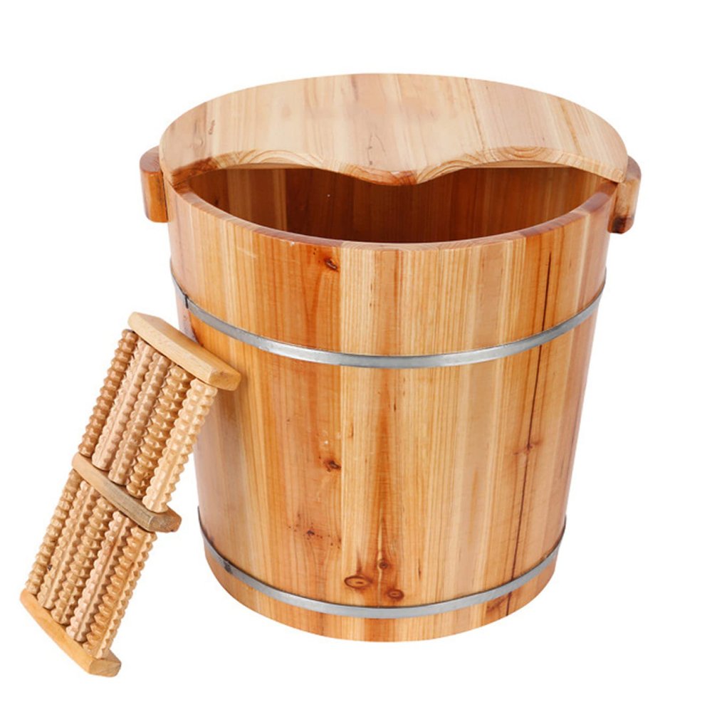 ADITAM Foot Bowl Soak Promote Metabolism,Massage Roller Cheap Foot Spa Sturdy,Professional Foot Bath Basin Toe Nails and Ankles Double the comfort