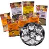Offer Shop Indian Spices for Cooking with Stainless Steel Dabba with Clear Lid - 7 Authentic Kitchen Masala Powder | Perfect Cooking Gift view 4