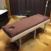 KKCD Thicken Lash Bed Mattress Topper Massage/Spa Table Pad without Bed Square Head Massage Table Mattress Protector with Breath Hole And Elastic Fix Bands on Four Angles,Brown,60x190cm view 1