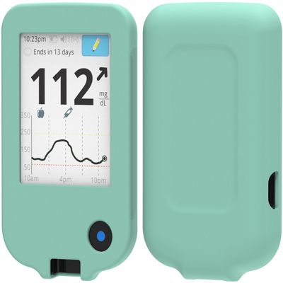 foto-kontor Case compatible with Abbott Freestyle Libre 3 Silicone Cover light green