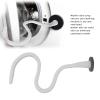 Ejoyous Washing Machine Door Prop, Universal Adjustable Washer Door Prop Magnetic Washing Machine Door Holder, Flexible Washer Door Stopper Prop for Front Load Washer (Grey) view 3
