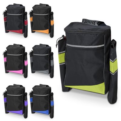 Biscay Mobility Crutch Bag - Green | Mobility Scooter Bags Wheelchair Bag Mobility Scooter Walking Stick Holder Wheelchair & Mobility Scooter Bags & Baskets Mobility Scooter Accessories