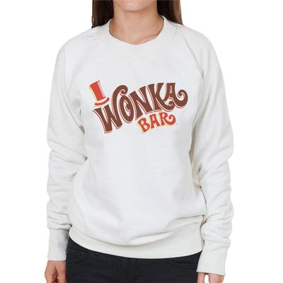 All+Every Willy Wonka and The Chocolate Factory Wonka Bar Women's Sweatshirt