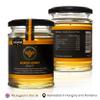 Bee HURO Honey Raw Acacia Honey - 100% Pure Honey Raw Unpasteurized with No Added Sugar or Preservatives - 340g view 3