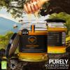 Bee HURO Honey Raw Acacia Honey - 100% Pure Honey Raw Unpasteurized with No Added Sugar or Preservatives - 340g view 4
