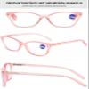Lanomi Plastic Reading Glasses Blue Light Blocking Readers Women Mens Spring Hinges Anti Eyestrain Computer Eyeglasses Pink 3.5 view 3