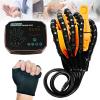 GIZMIT Rehabilitation Robot Glove, Finger Training, Hand Orthosis, Finger Wrist Rehabilitation Training Glovesfor Patients with Mirrored Gloves (Left Hand,Right-XL view 1