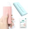 Dental Floss-LIAMOSS Floss Pick Dispenser,120 Count PinkBlue Flossers for Adults,Dental Pick,Floss Threaders,Toothpicks Sticks,The Best Dental Tools for Cleaning Teeth & Oral Care view 1