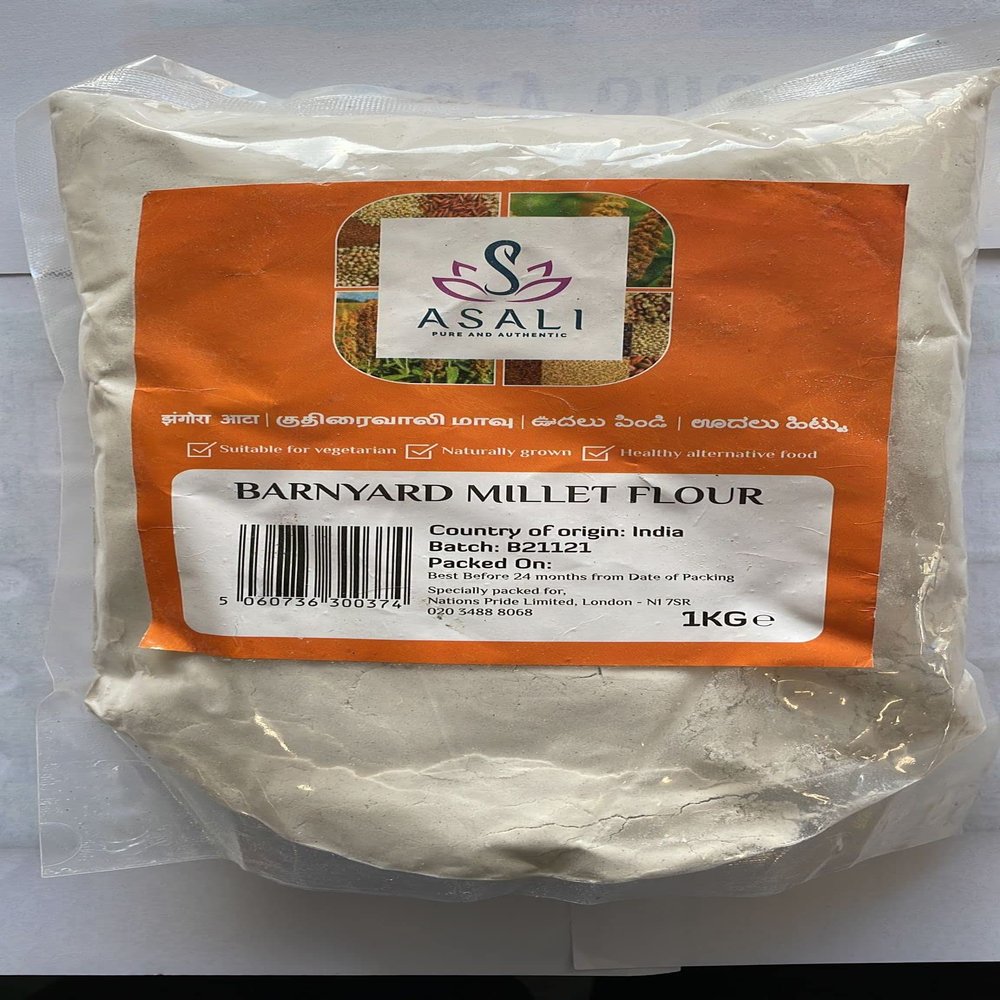 ASALI BARNYARD MILLET FLOUR 2KG(1kg x Pack of 2)