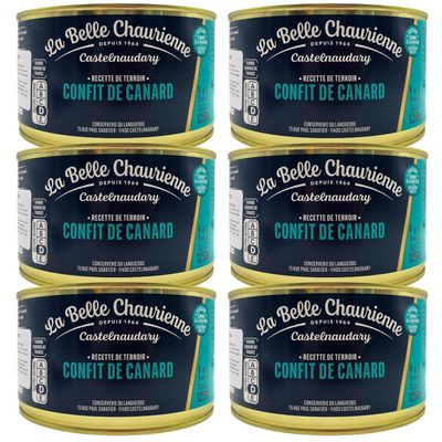 La Belle Chaurienne Confit Duck Legs 1250g x 6