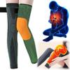 Reduce Fast Mugwort Acupressure Shaping Knee Pads,3D High Elastic Knee Brace Support Compression Sleeve for varicose Veins,Tourmaline Acupressure Self-Heating Shaping Socks (XXL,Green-Cashmere) view 1