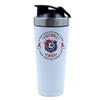 500ml Aluminium Shaker Bottle for Supplement Shakes - Easy Clean, Durable Cup Football Coach Gift, A Good Coach Can Change a Life, Best Coach Gift, Football Game Gift Christmas. (White) view 1