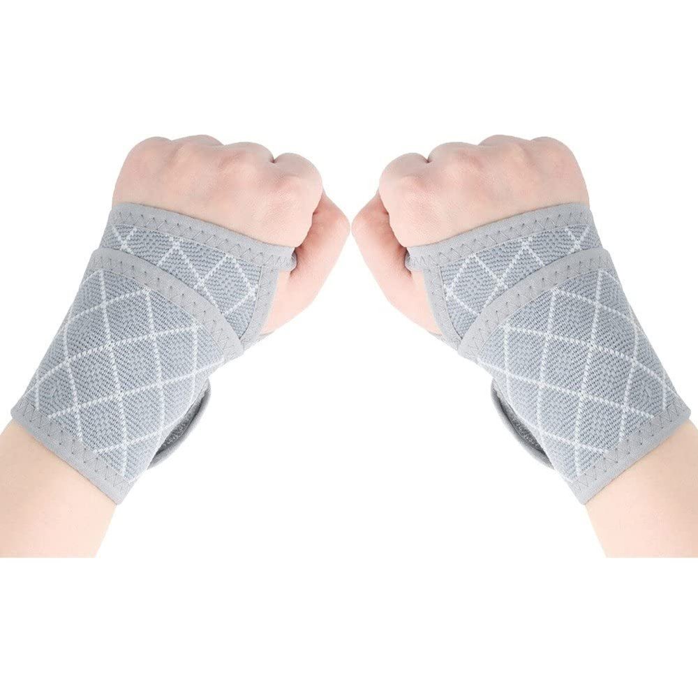 Fopytu Profession Wrist Support Brace, Adjustable Wrist Strap Wrist Brace for Sports Protecting, Carpal Tunnel, Arthritis, Injury Recovery