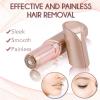 Peach Fuzz Remover for Women - Mini USB Rechargeable Epilator & Trimmer for Face, Lips & Body view 2