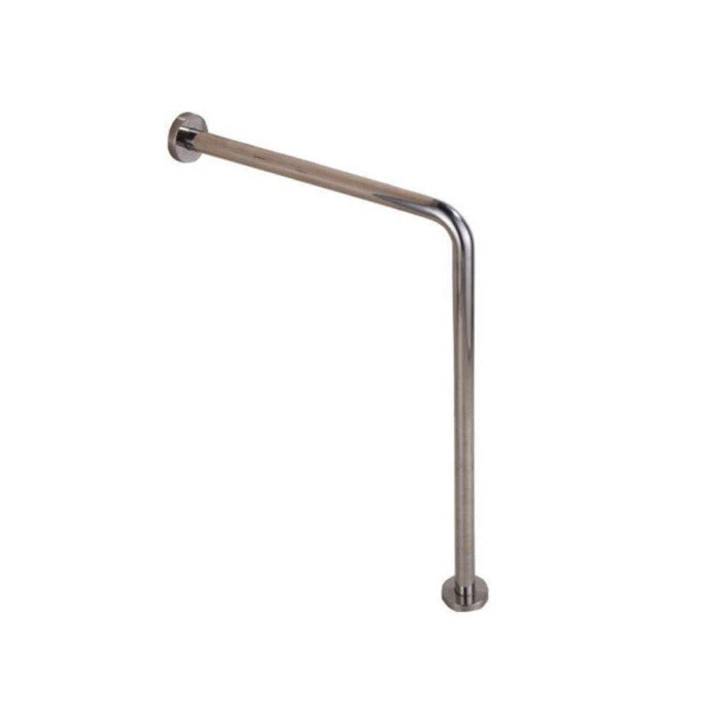XOOPIT Bathroom Grab Bar Rail,Grab Bars Handle Safety Support Hand Rails, Bathroom Grab Bar Anti-Slip Grab Rails 304 Stainless Steel L right angle Towel Rails Safety Shower HandrailsToilet
