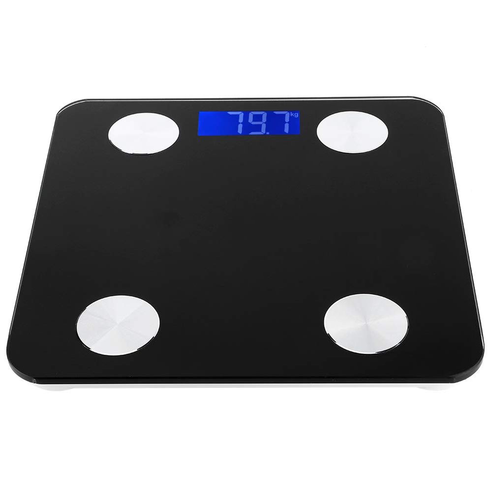 ADITAM Electronic Scale, Bathroom Scales For Weight Digital Scales For Body Weight Bathroom Scales For Weight Abs Tempered Glass For Kitchen Weighing Double the comfort