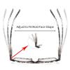 BOSAIL 4 Pairs Blue Light Blocking Reading Glasses for Men Women,Spring Hinge Readers,Fashion Computer Eyeglasses 1.5 view 3