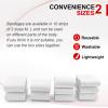 Big Elastic Bandage Spare Parts Band For Body sculpting Machine Elitzia ETMW919W (White Bandage) view 3