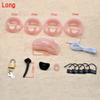 Chastity Device, Long Style Cbt Electro Sex E-Stim, Removable Urethral, Pink view 4