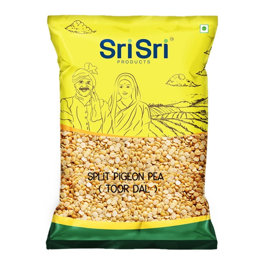 Sri Sri Tattva Split Pigeon Pea Toor Dal, 1kg