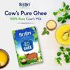 Sri Sri TATTVA shuddhta ka naam Cow Ghee - Pure Cow Ghee for Better Digestion and Immunity - 1 Litre (Pack of 2) view 3