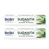 Sri Sri Tattva Sudanta Herbal Toothpaste - All Natural, Fluoride Free Tooth Paste with Cloves, Cinnamon, Bakul & More - 200g (Pack of 2), for Kids and Adults view 1