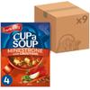 Batchelors Cup a Soup Minestrone with Croutons Instant Soup, 4 Sachets Per 94 g Box (Total 9 Boxes = 36 Sachets) view 1