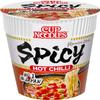 NISSIN Cup Noodles Spicy Hot Chilli Flavoured Instant Noodles, 64 g Pot (Pack of 8) view 1