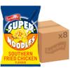 Batchelors Super Noodles Southern Fried Chicken Flavour, Instant Snack Ready in 4 Minutes, 90 g Packet (Pack Of 8) view 1