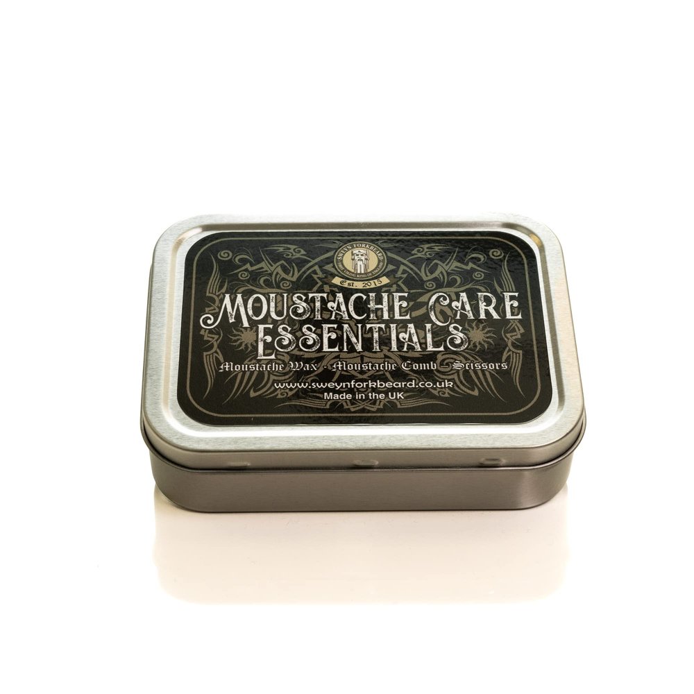 Moustache Care Essentials Gift Box - Ideal for Travelling - Made in London