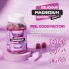 Magnesium Citrate 1250mg & Vitamin C Gummy | High Strength | 150mg of Elemental Magnesium & 80mg Vitamin C | Mixed Berry Flavour | 60 Vegan Gummies | Energy & Bone Support by NUTRIGUMS view 2