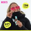 NICKS Protein Wafer Bars Chocolate | 25% Protein | 198 Calories | Low carb Biscuits Snack Bar No Added Sugar Gluten free (Multipack 24x40g) view 2