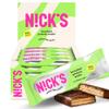 NICKS Protein Wafer Bars Hazelnut | 25% Protein | 203 Calories | Low carb Biscuits Snack Bar No Added Sugar Gluten free (Multipack 24x40g) view 1