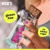NICKS Protein Wafer Bars Hazelnut | 25% Protein | 203 Calories | Low carb Biscuits Snack Bar No Added Sugar Gluten free (Multipack 24x40g) view 4