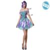 Atosa costume fairy purple woman adult medium view 2