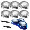 Tomorrow will be better HQ8 Heads for Philips Norelco Aquatec Heads for Norelco Aquatec Shavers Razor Blades for PT720 PT730 AT880 At830 AT810 AT815,OEM New view 1