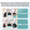 URJWAN Stroke Hemiplegia Rehabilitation Robot Gloves, for Relief Long-Term Hand Stiffness, Hand Splint Training Equipment, Finger Straightening Protector,L-Right hand view 3