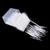 CADENABEAR interdental brushes 1100Pcs Interdental Floss Plastic Double-Headed Brush Stick Toothpicks Teeth Oral Cleaner White 6.5cm tooth floss view 4