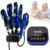 BEESOM Hand Rehabilitation Robot Gloves,training Finger Rehabilitation Device Functional Hand Splint, Stroke Recovery Equipment for Hand, Stroke Hemiplegia Trainer,Blue-Right-XL view 1