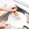 Kitchen Wok Brushes Cleaning Dish Scrubbing Bottle Scrub Brush,Brush Kitchen Bamboo Cleaning Brush Easy to Clean(Color:2pcs,Size:One size) ( Color : 2pcs , Size : One Size ) view 4