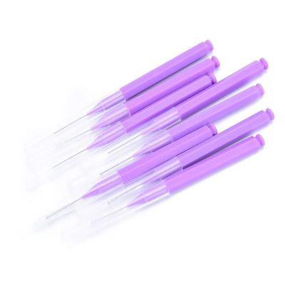 CADENABEAR interdental brushes 8pcs Soft Plastic Tooth Floss Oral Hygiene Dental Floss Interdental Brush Toothpick Healthy For Teeth tooth floss