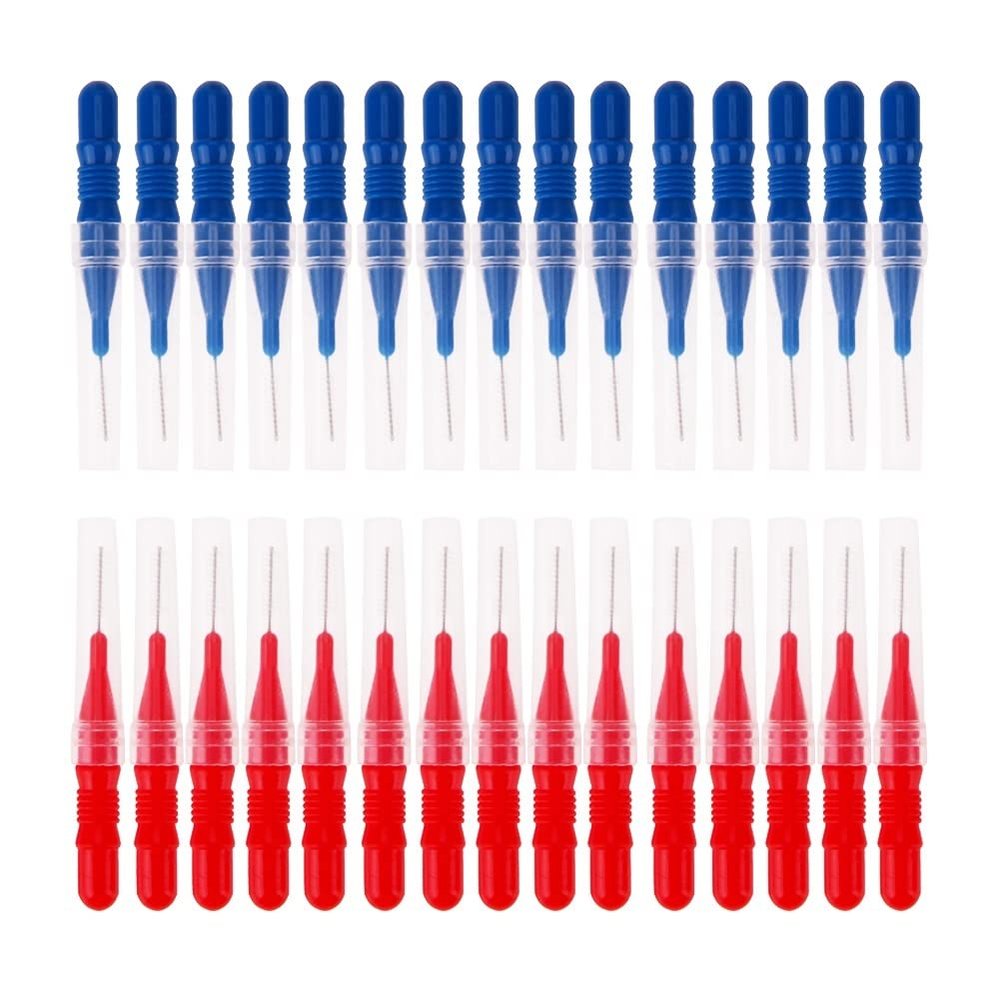 CADENABEAR interdental brushes 30PCS Soft Interdental Brush Oral Hygiene Tooth Flossing Tooth Pick Interdental Cleaners Dental Brush Tooth tooth floss