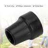 10pcs Crutch Tip, 19mm Rubber Crutch Tip, Universal Walking Cane Tip, Heavy Duty Walking Cane Replacement Tip (Black) view 3