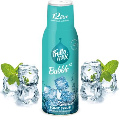 FruttaMax Tonic Syrup  Bitter Drink Mixer with Low Sugar | Ideal for Gin & Tonic, Soda Makers & Cocktails | Suitable for soda Machine 500ml