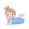 Abaodam Lovely Cartoon Girl Cake Decoration Birthday Cake Topper Cartoon Ornament Resin Party Decor Party Supply view 1